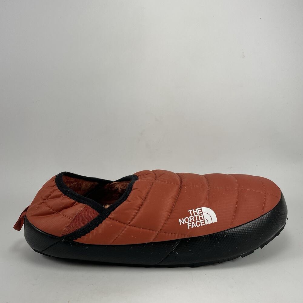 The North Face Thermoball Traction Mule V Slippers Mens Size 10 Brick House Red